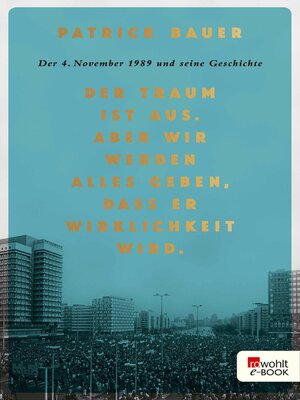cover image of Der Traum ist aus. Aber wir werden alles geben, dass er Wirklichkeit wird.